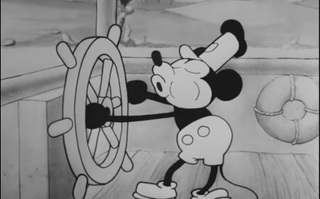 Mickey Mouse in Steamboat Willie entered the public domain on January 1, 2024