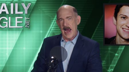 J.J. Abrams as J Jonah Jameson in Spider-Man: No Way Home's Daily Bugle Scene