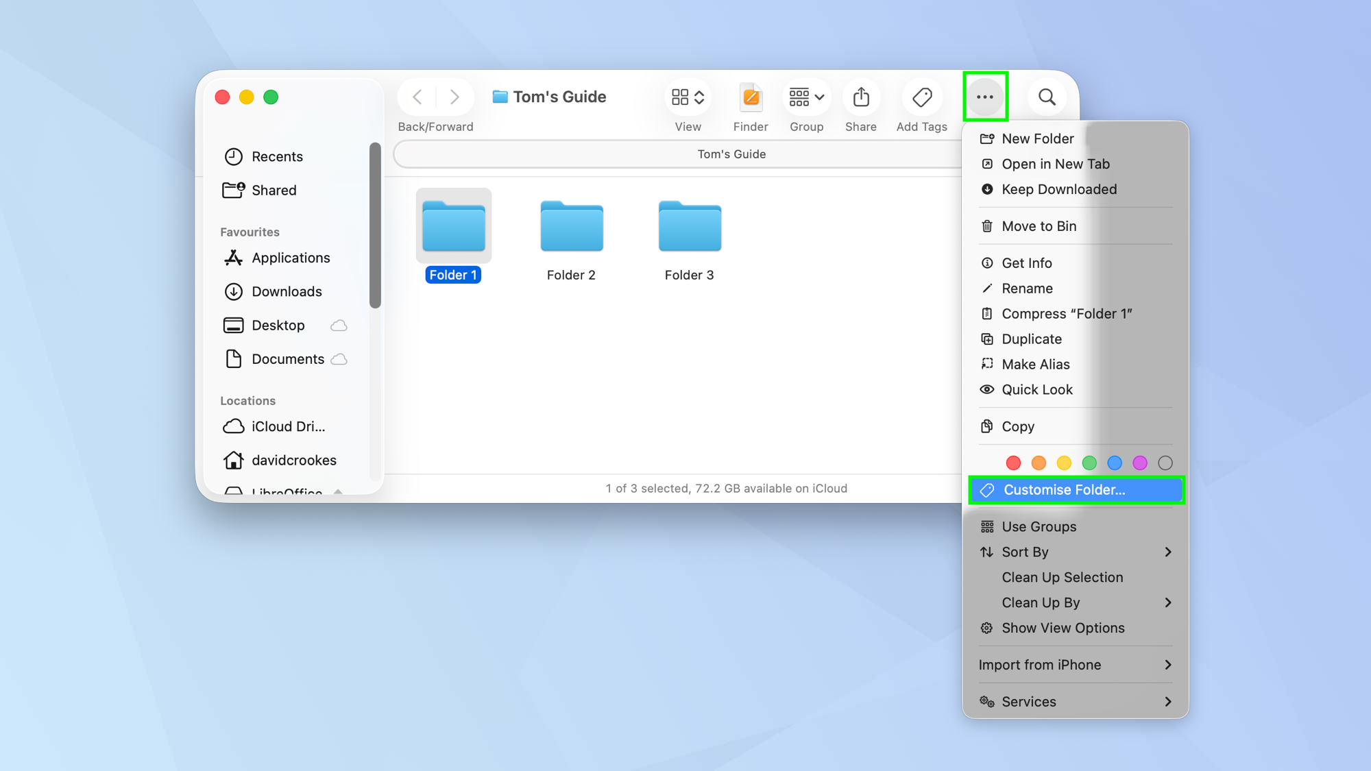 How to choose your look for folders in macOS Tahoe 26