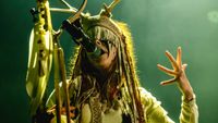 Mariz Franz of Heilung performing live