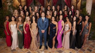 Joey Graziadei and his women on The Bachelor.