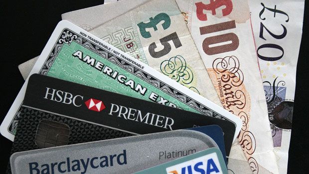 Sterling notes and credit cards