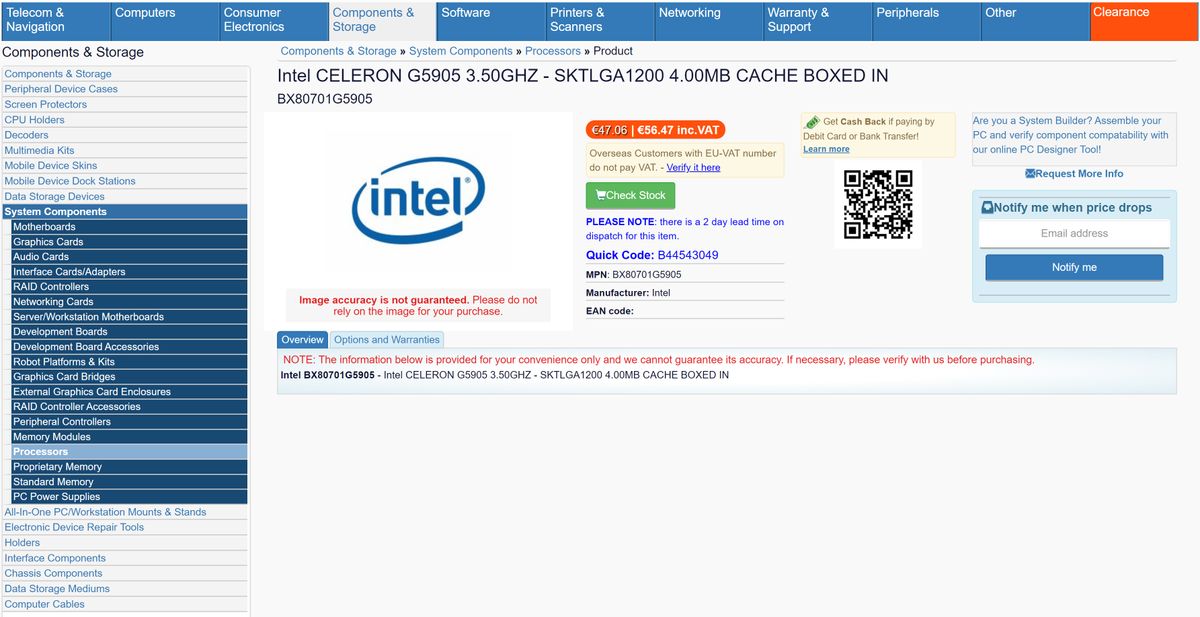 Celeron G5905