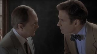 Bob Newhart and Kevin Kline in In & Out