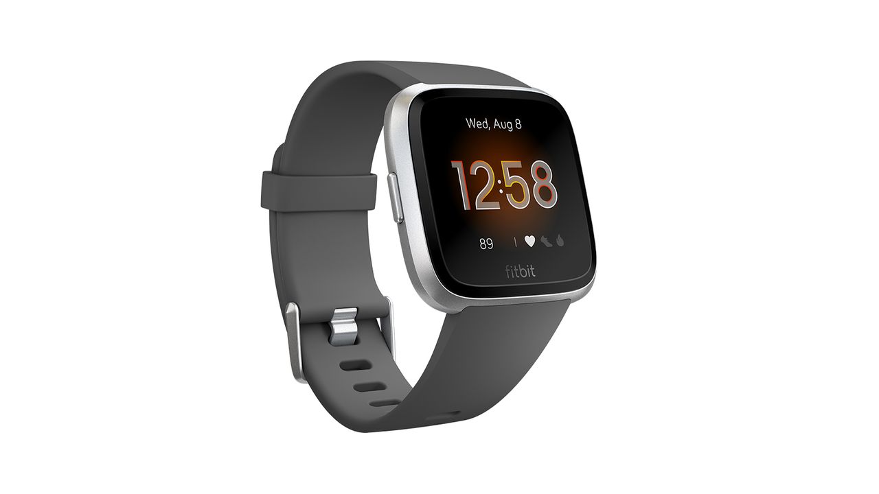 Fitbit Versa Lite Charcoal / Silver Aluminium