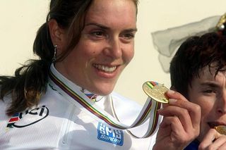 Kupfernagel with her fourth 'cross gold medal