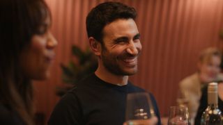 Brett Goldstein laughing in All of You.