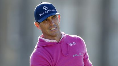 Billy Horschel takes a shot during the 2022 Alfred Dunhill Links Championship