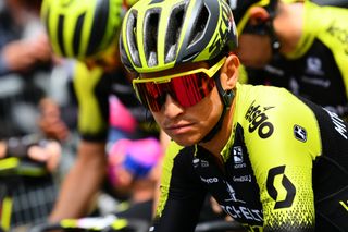 Esteban Chaves (Mitchelton-Scott) at the stage 3 start in Vinci