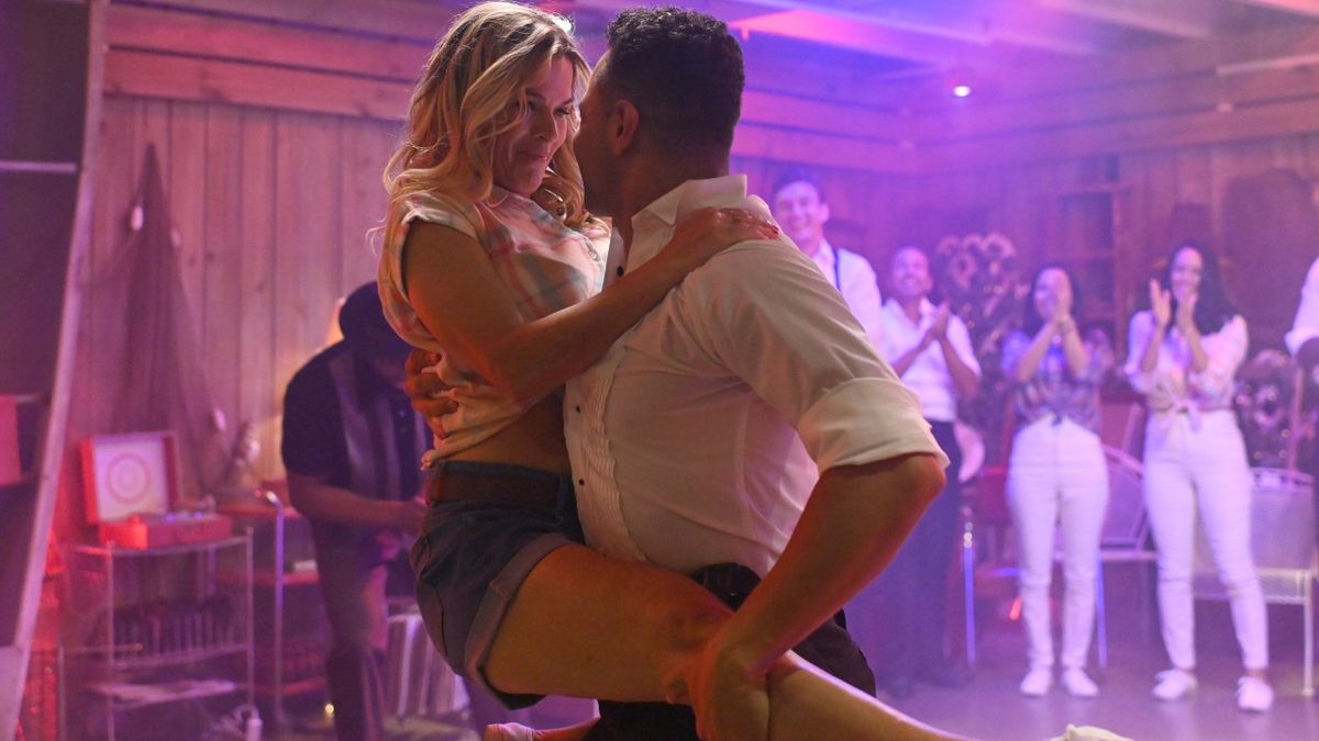 Corbin Bleu and Cat Cora on The Real Dirty Dancing