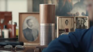 Amazon Echo SIlver from SNL