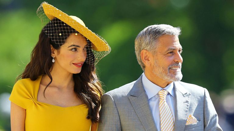 Royal Wedding 2018 Amal Clooney George Clooney