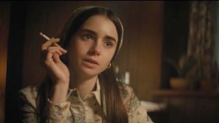 Lily Collins in Extremely Wicked, Shockingly Evil and Vile.