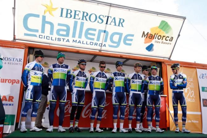 The Orica GreenEdge team presented ahead of Trofeo Palma