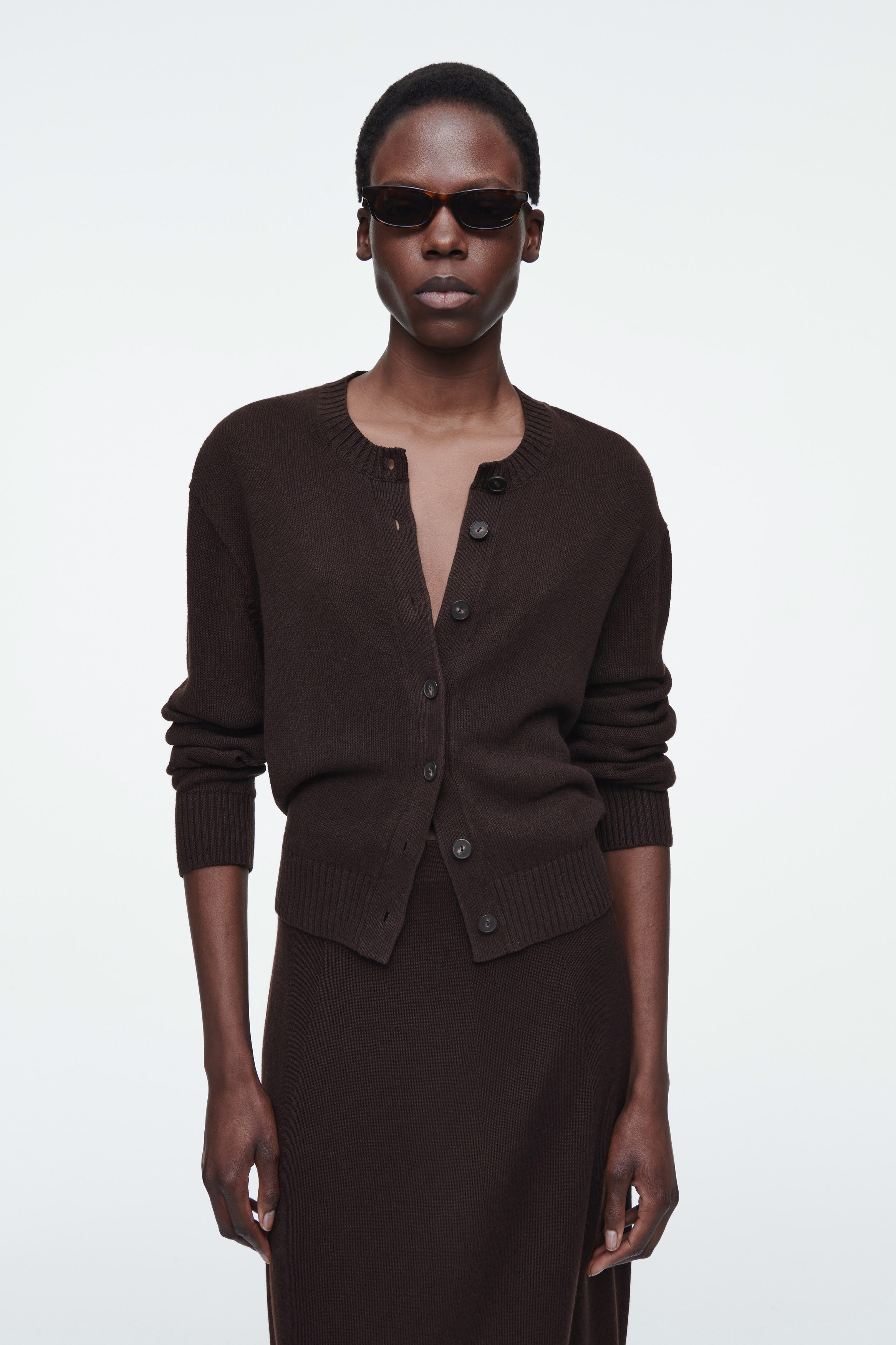 Knitted Linen Cardigan