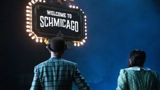 Keegan-Michael Key and Cecily Strong in Schmigadoon