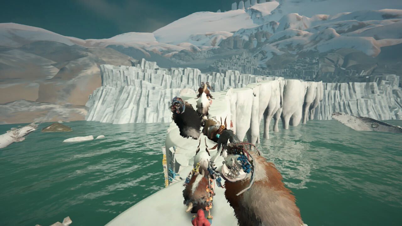 Screenshots from Herdling, played on Switch 2
