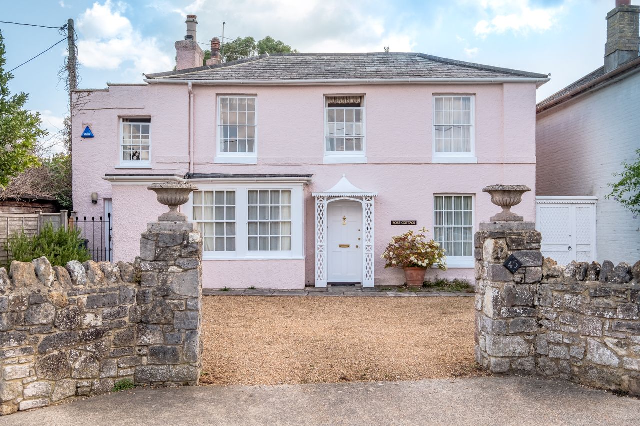 David Niven&#039;s childhood home on the Isle of Wight, Rose Cottage, is up for sale.