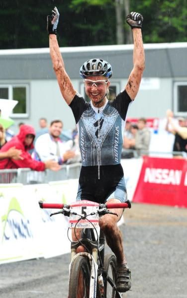 Lene Byberg (Specialized) wins the Bromont World Cup.