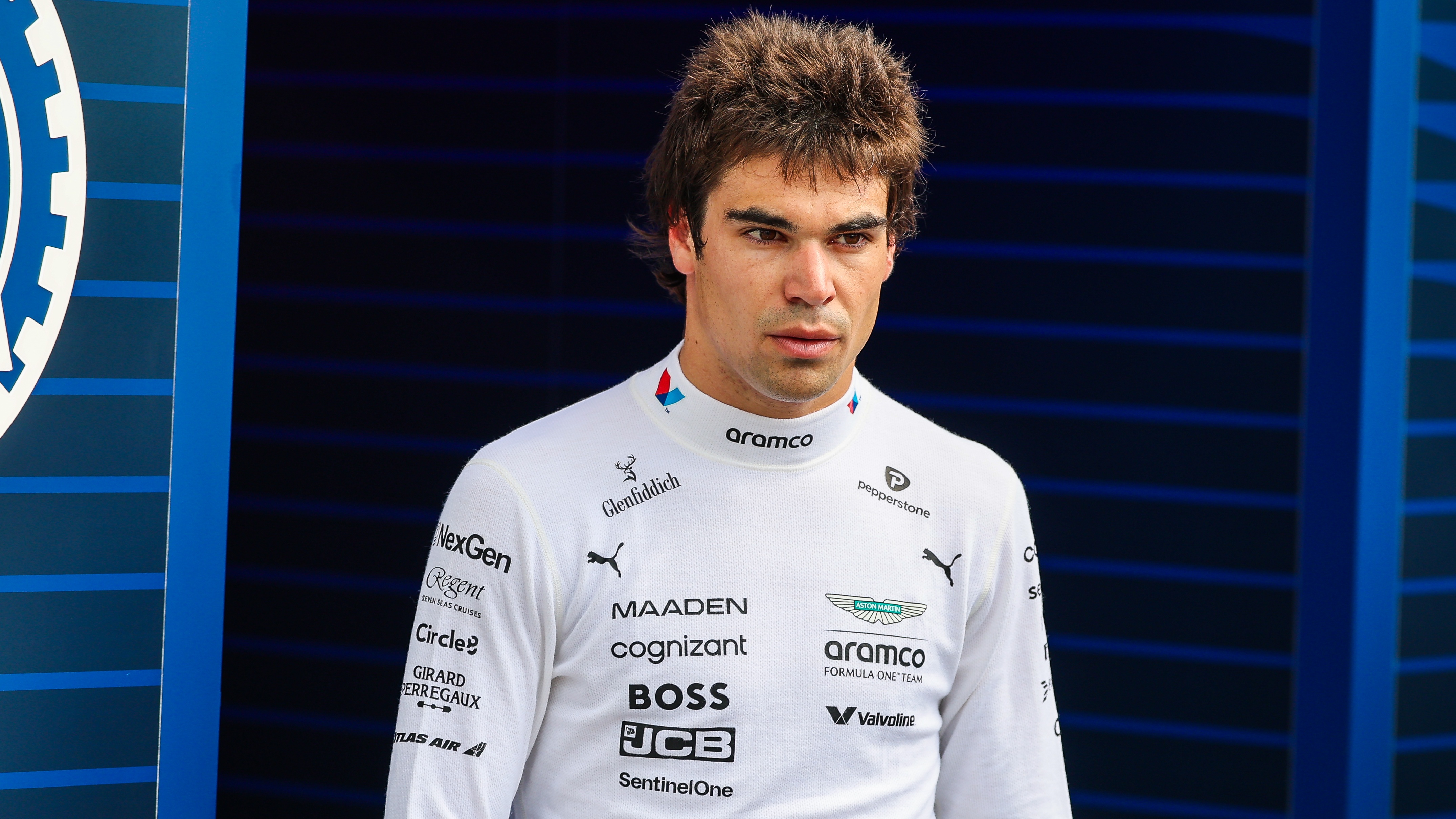 Lance Stroll after qualifying at the Spanish GP