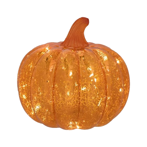 Orange Pumpkin Led Lantern