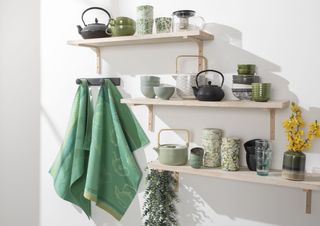 kitchen shelving for practical storage