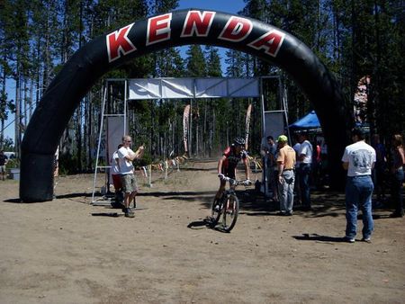 Men's open runner-up Josh Tostada (Santa Cruz/Shimano)