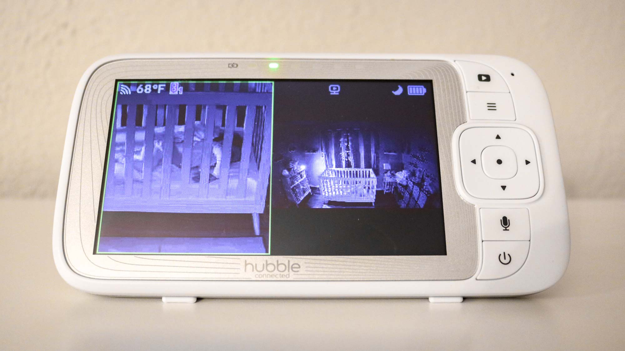 Monitor de mano con cámaras duales