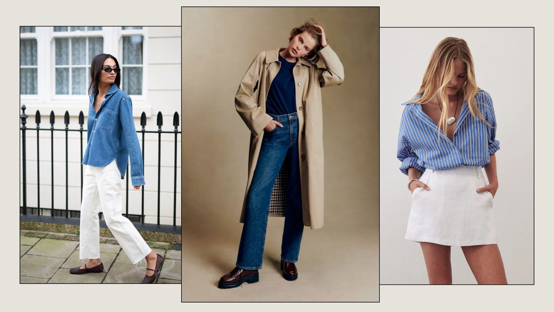 Petite spring capsule wardrobe 