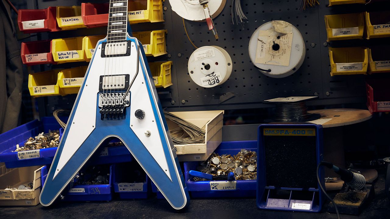 Gibson's Richie Faulkner Flying V Custom is finally here – and its