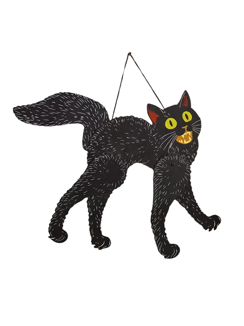 Articulated Scaredy Cat Wall Hanging
