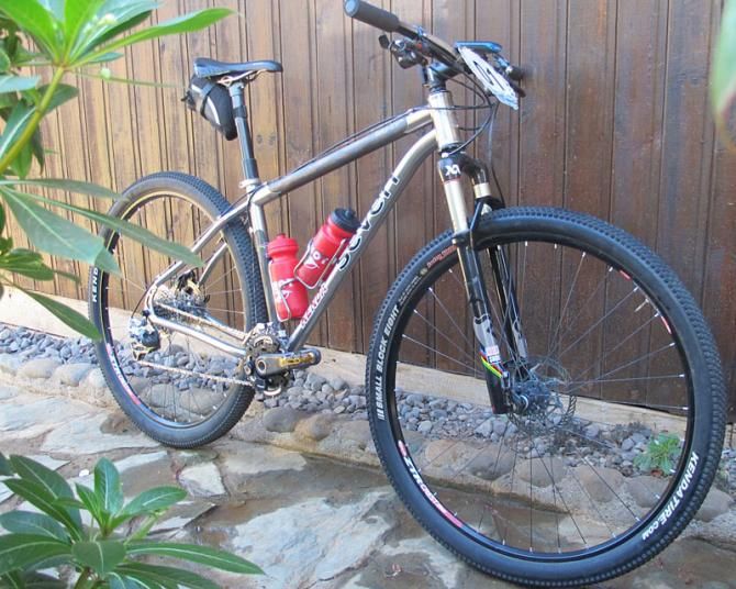 The right equipment for the job! Mary McConneloug and Mike Broderick say thanks to KENDA Tires, Seven Cycles, Stan's NoTubes, the SRAM family and ALL our awesome contributing sponsors who made this possible!