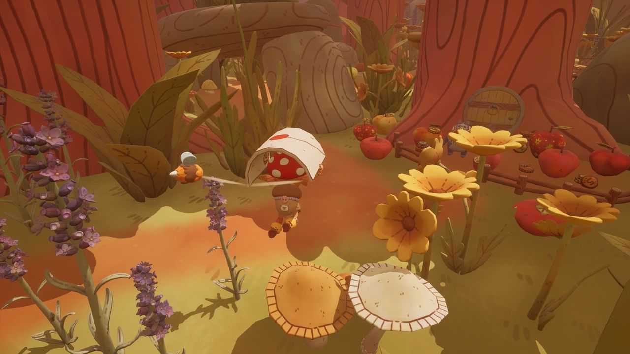 Image of mushroom post worker from platformer mail time