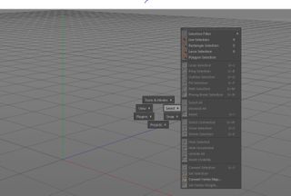 Cinema 4D menu