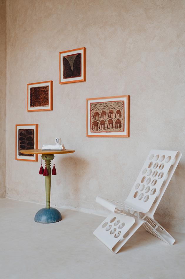 Moroccan retreat DDAR, a building in minimalist geometries and neutral tones