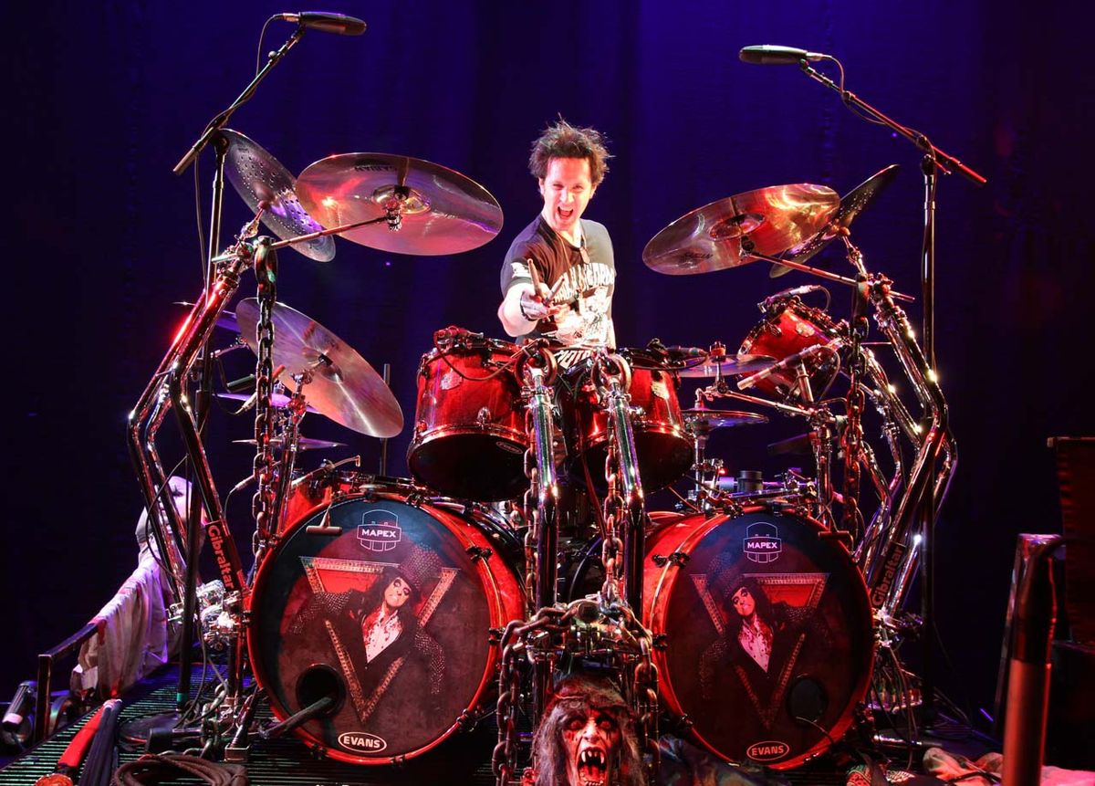 Alice Cooper drummer Glen Sobel