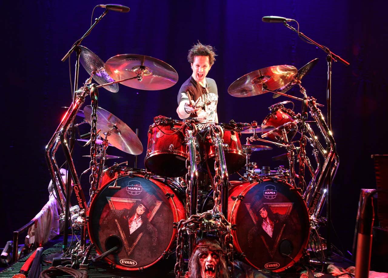 Alice Cooper drummer Glen Sobel