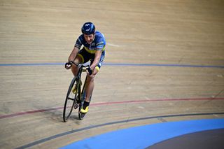 Geoff Cooke at Derby Velodrome