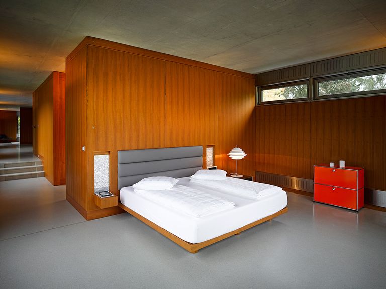 Carbon Fibre House inspired by prefab homes Wallpaper