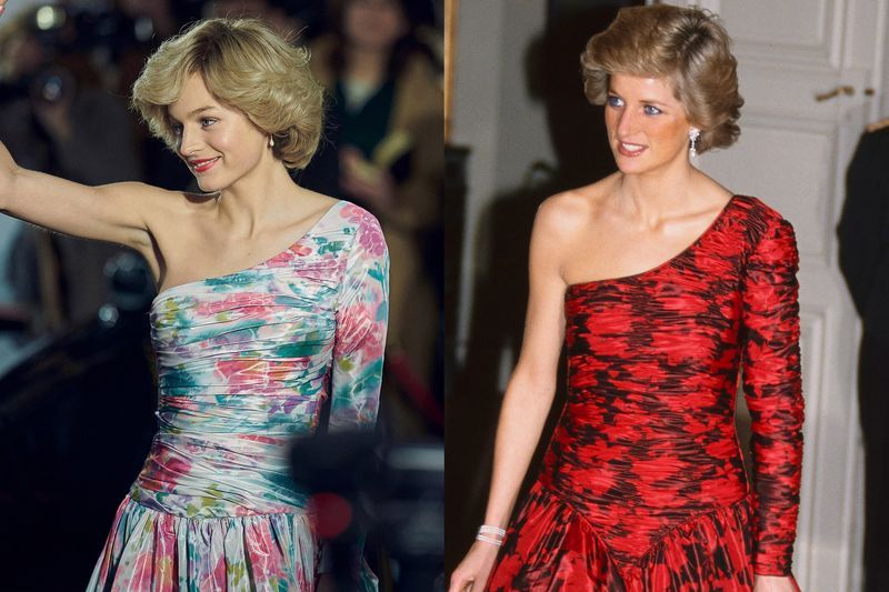 'the crown' vs irl diana