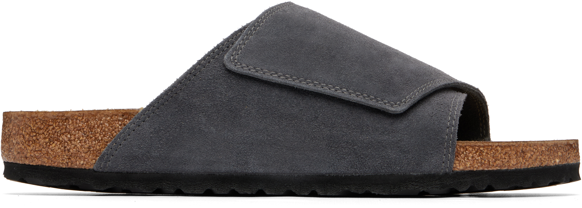 Gray Regular Solana Sandals