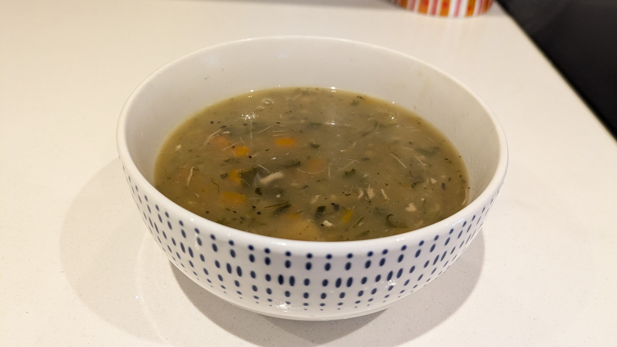 Ninja Crispi Microwave - heating soup