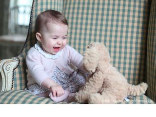 Princess Charlotte At Six-Months-Old