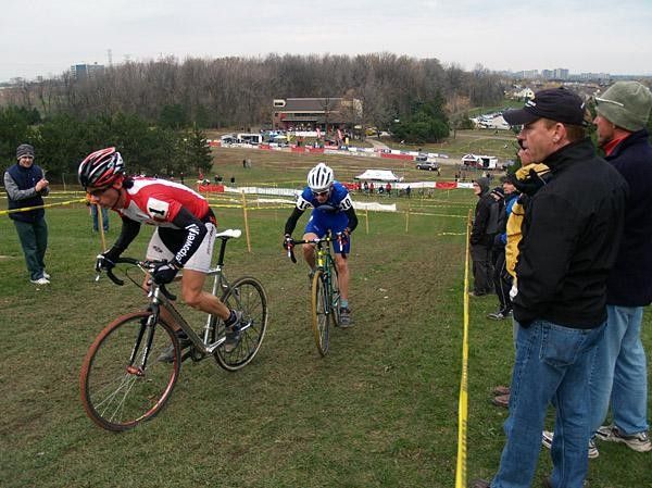 Canadian champion Mike Garrigan leads