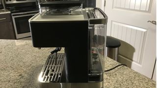 kicthenaid espresso machine side view