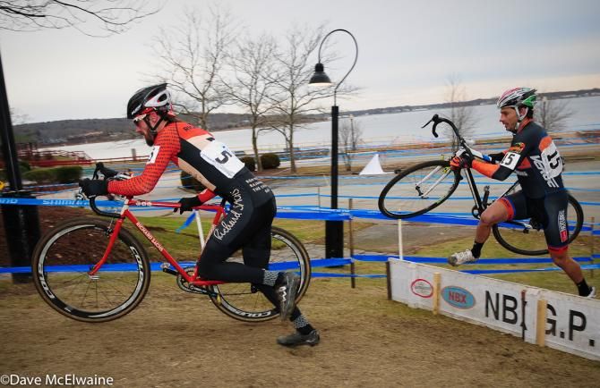 Dan Timmerman (House Industries-Richard Sachs) racing with the lead group