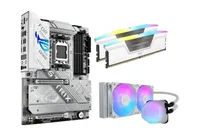 Asus/Corsair/Cooler Master Motherboard, RAM, and AIO Cooler Combo Deal