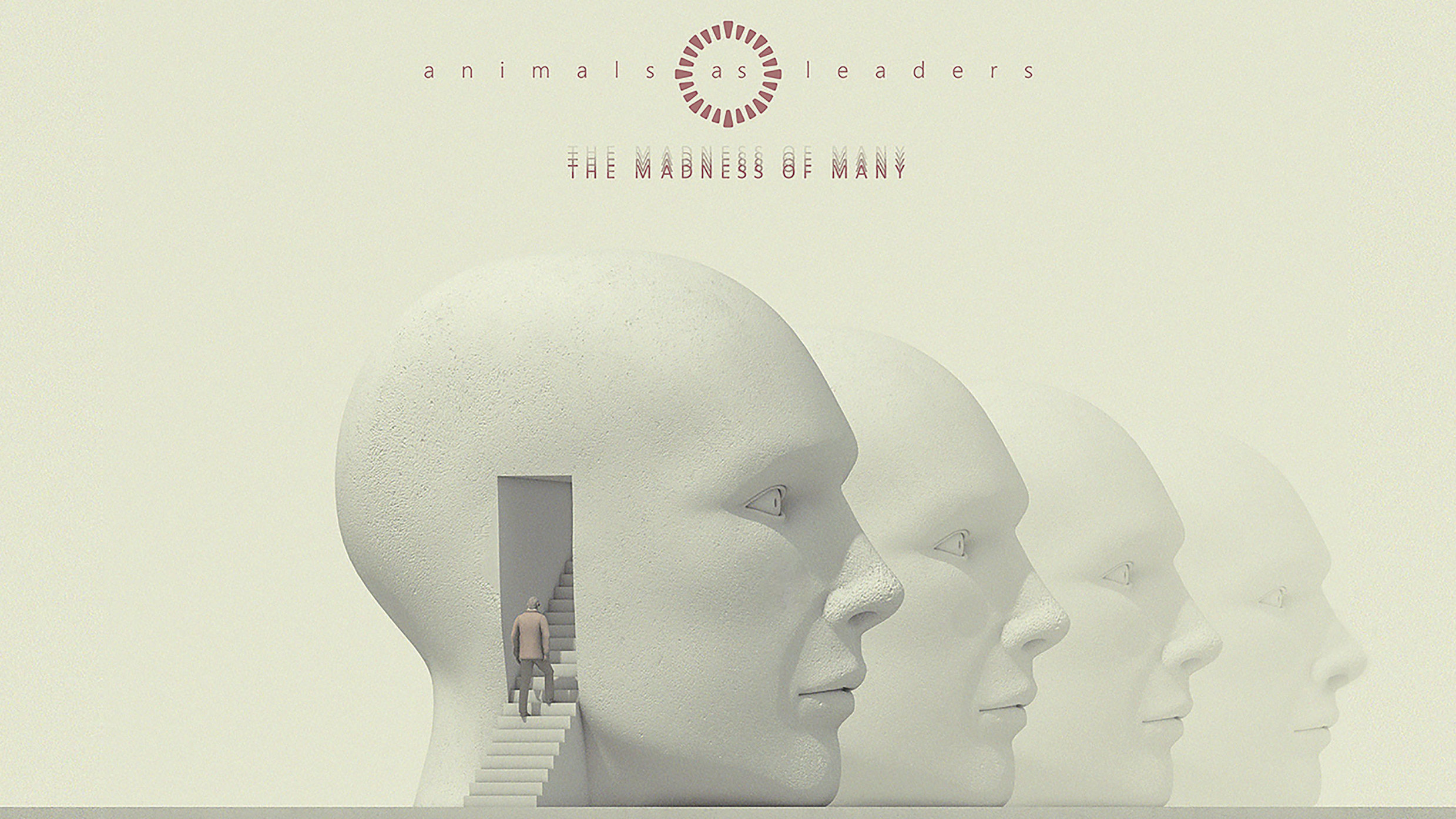 Animals As Leaders cover art for the Madness Of Many