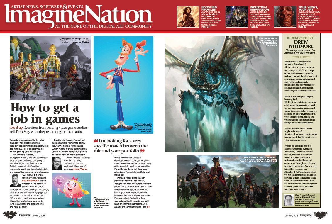 Create dynamic game art with ImagineFX | Creative Bloq