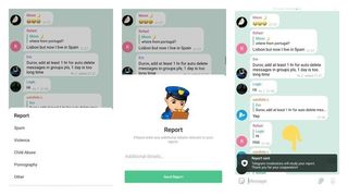 Telegram Report Messages